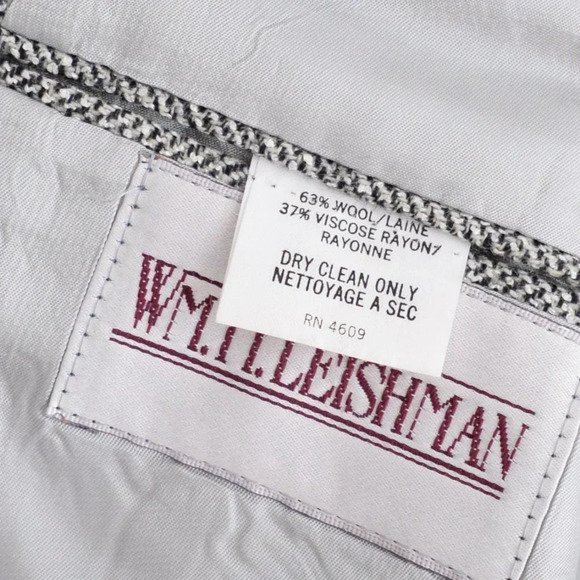 Tip Top Tailor Grey  63% Wool Tweed Sports Jacket Blazer - Picture 7 of 15